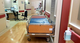 שביתת הרופאים מסדרונות ריקים ביה"ח הדסה עין כרם