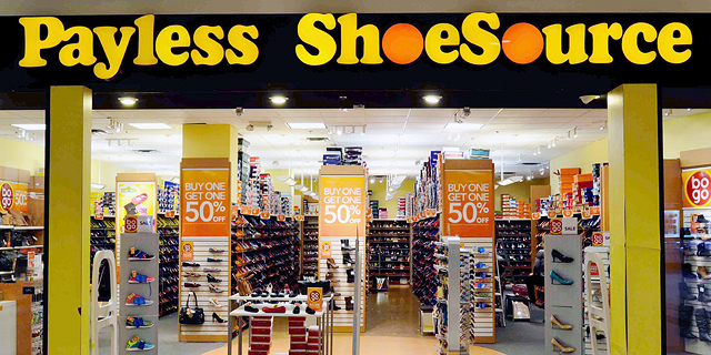 רשת חנויות נעליים Payless Shoes נסגרת פיילס