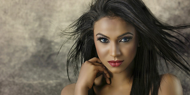 איפור דוגמנית