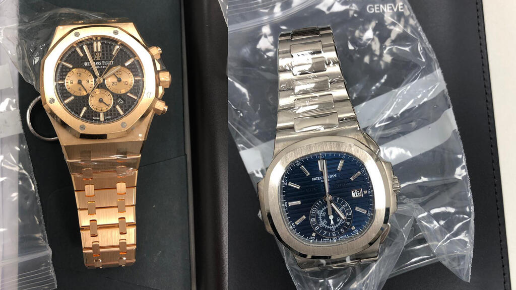 הברחת שעוני יוקרה רשות המסים