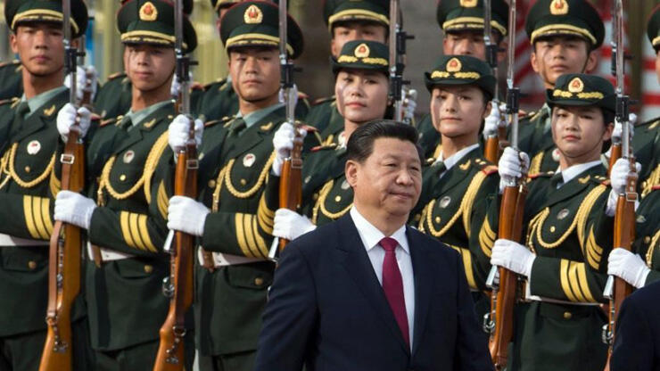 China president Xi Jinping. (Photo: AP ) סין צבא שי ג'ינפינג מדינות חזקות