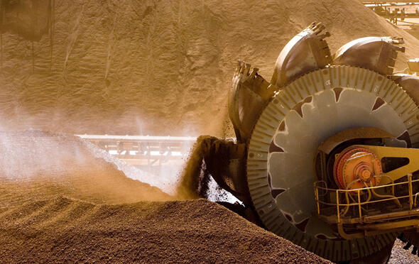 כרייה מכרה מכרות גלנקור ריו טינטו, צילום: בלומברג