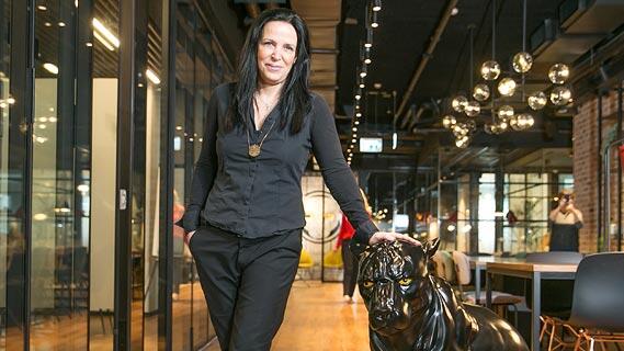 גלית בן שמחון יזמית חללי עבודה פנתרה