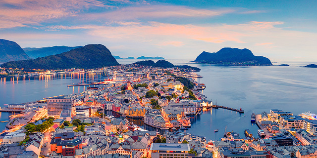 פוטו ערים ללא זיהום אוויר אלסנד נורווגיה