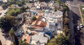 שכונת סומייל ש נושקת ל רחוב אבן גבירול ב תל אביב