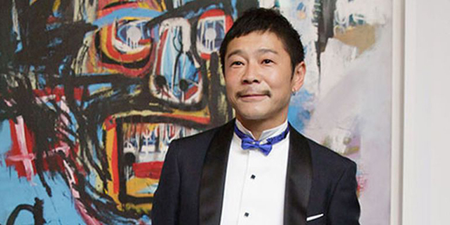 יאסוקו מזאווה Yusaku Maezawa מיליארדר יפני אופנה zozo תייר חלל ספייס-X
