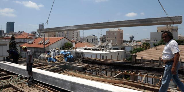 יישום תמ"א 38 ב רחוב רימון 8 רמת גן    שיפוץ  בניין