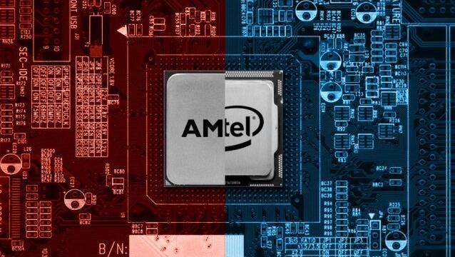 אינטל AMD שבבים מעבדים