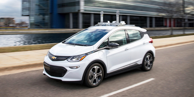  GM רכב אוטונומי autonomous
