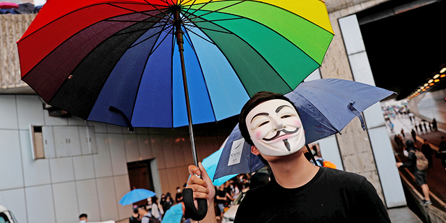 מחאה הפגנה הונג קונג סין חוק ההסגרה 1