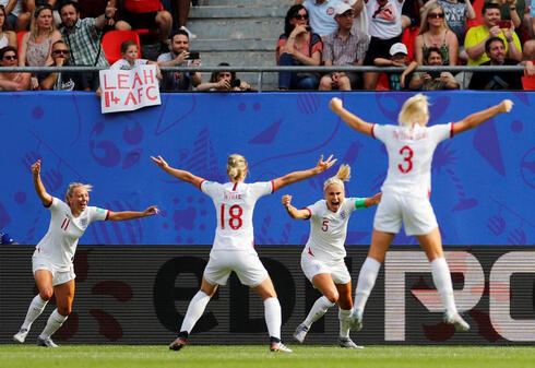 נבחרת הנשים של אנגליה במונדיאל 2019, צילום: רויטרס