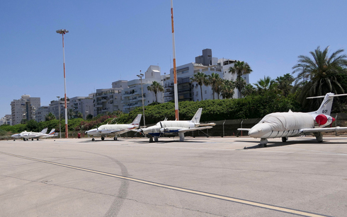 מטוסים פרטיים בשדה דב, צילום ארכיון: דני שדה