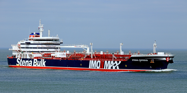 מכלית נפט בריטית stena impero