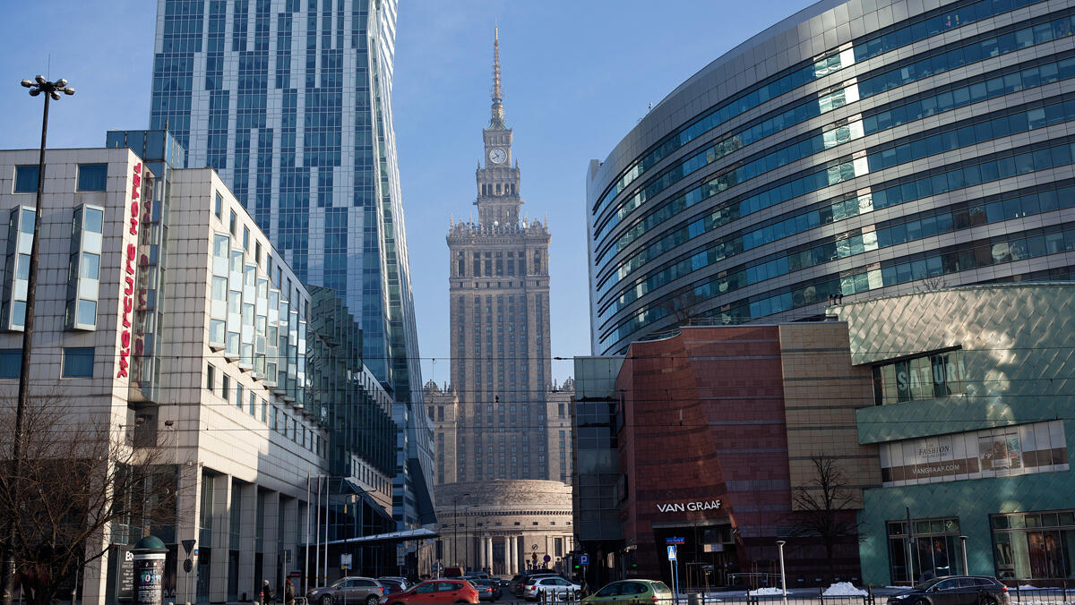 מרכז העיר וורשה פולין