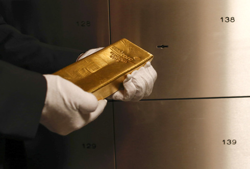 הזהב רשם עלייה יומית של 1%, אך בסיכום שבועי נחלש , צילום: בלומברג