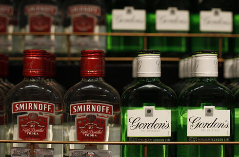 משקאות אלכוהול מבית Diageo, צילום: רויטרס