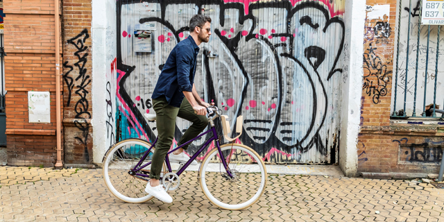 אופני Re:Cycle של ולוסופי אופניים נספרסו קפסולות