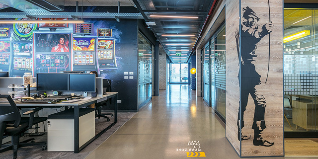 משרדי סייפליי SciPlay מגדל אמות אטריום