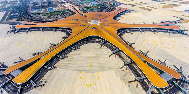 שדה תעופה נמל תעופה דאשינד בייג'ינג סין 