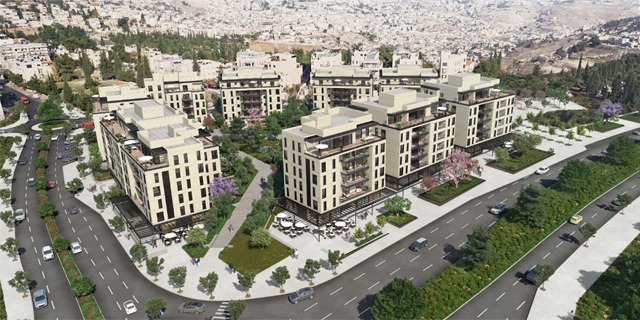 הדמיית פרויקט דירה להשכיר שכונת ארנונה ירושלים אפריקה מגורים