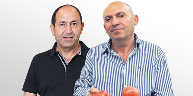מימין: בעלי מחסני השוק שאול נעמן ובעל השליטה בשיווק השקמה רמי לוי