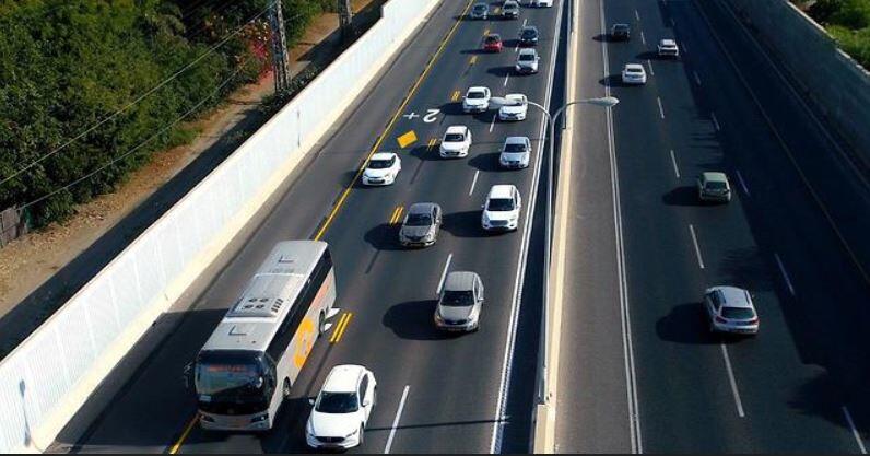 נתיב תחבורה ציבורית שיתופית כביש החוף נתיב פלוס