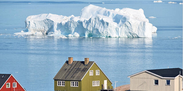 קרחון צף גרינלנד איכות סביבה 