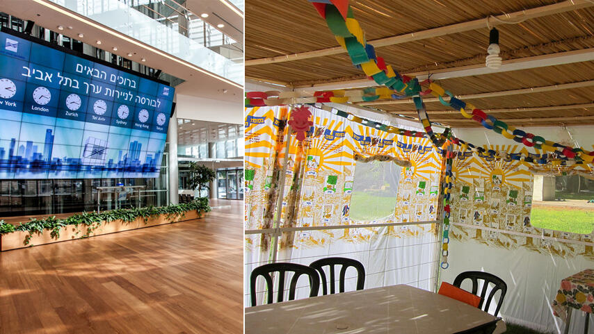 סוכה ו בורסת תל אביב