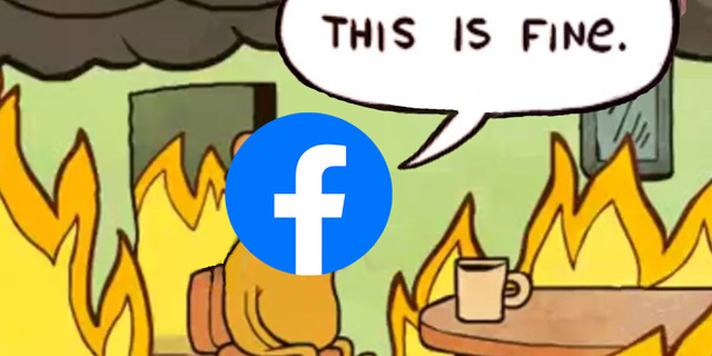 פייסבוק צרות שריפה בעיות ביקורת