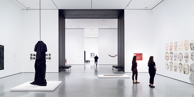 פנאי ה MoMa המוזיאון לאמנות מודרנית ב ניו יורק גלריה באגף חדש על שם דיוויד גפן