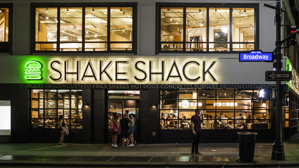 רשת שייק שאק המבורגר shake shack ניו יורק