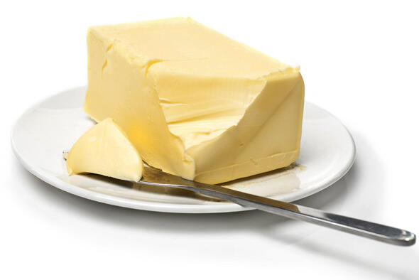 חמאה מוצרי חלב אוכל