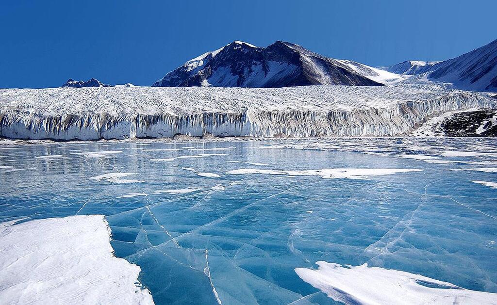 פוטו קרחונים אנטרטיקה Canada glacier 