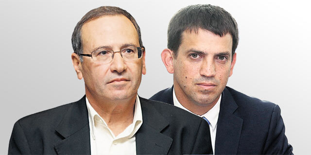 מימין ראש אגף תקציבים שאול מרידור וראש אגף החשב הכללי חשכ”ל רוני חזקיהו