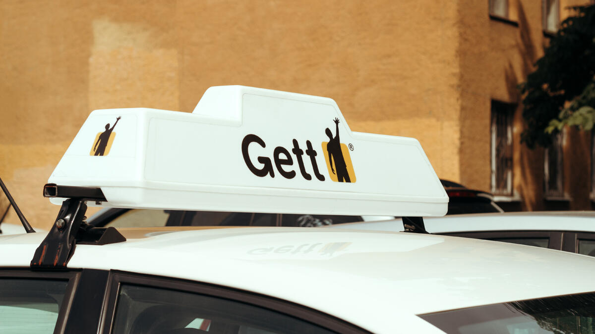 כובע מונית גט Gett