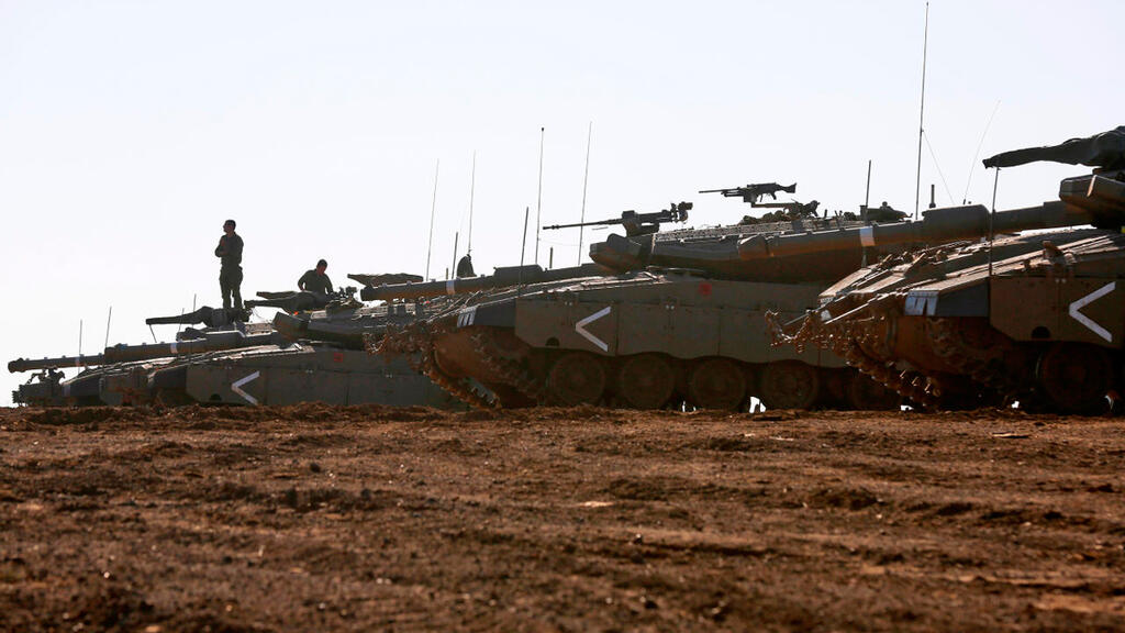 צה"ל טנק טנקים הכוחות הישראלים בסוריה אמש