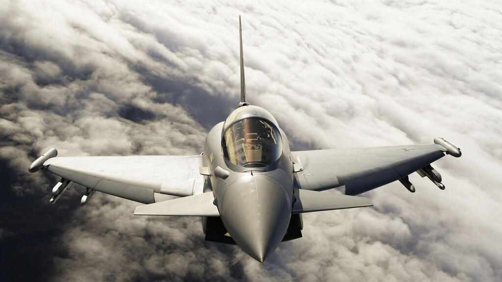 יורופייטר טייפון (צילום: Airbus) הקברניט טייפון יורופייטר מטוס קרב
