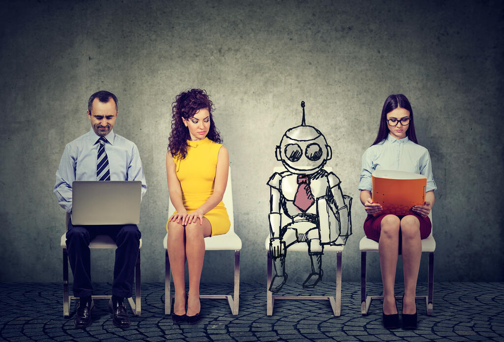 עתיד מקום עבודה עובדים רובוטים 2020 רובוט ראיון עבודה