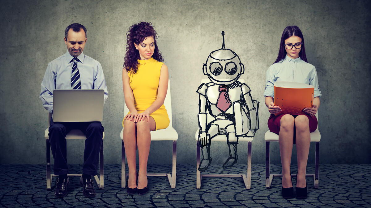 עתיד מקום עבודה עובדים רובוטים 2020 רובוט ראיון עבודה