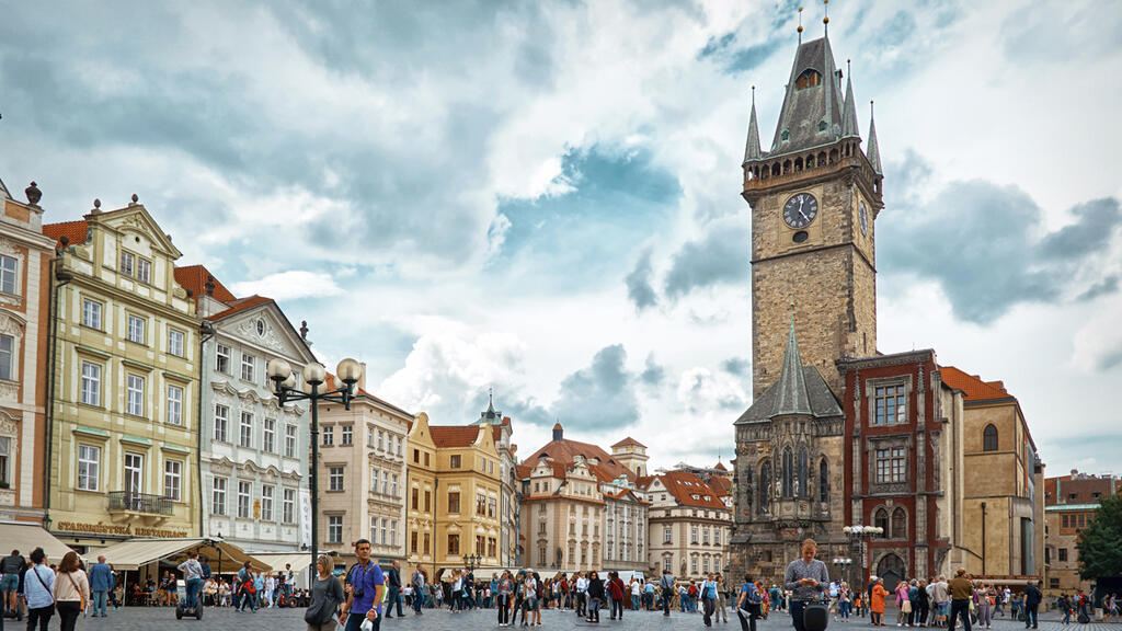 פוטו מגדלי שעון פראג Prague Astronomical Clock Tower