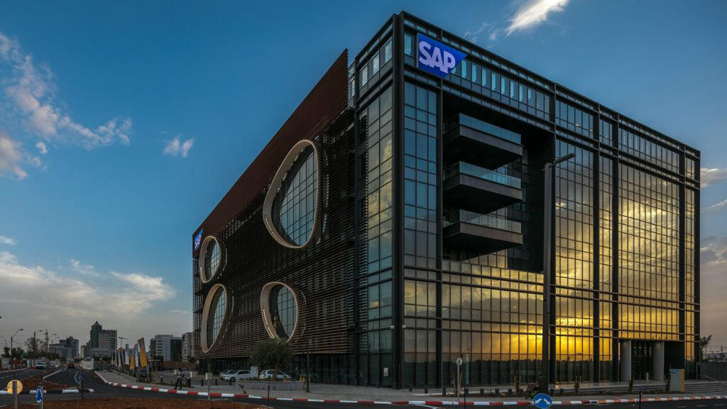 SAP Israel office. (Photo: Uzi Porat) בניין SAP ישראל