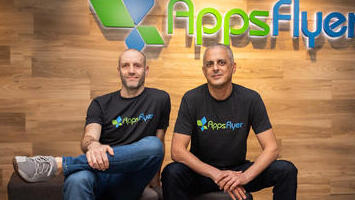 מימין לשמאל אורן קניאל ו רשף מן מייסדי AppsFlyer   2