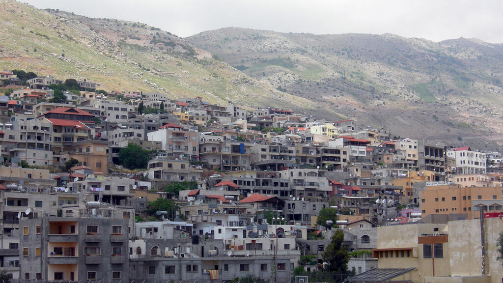 הישוב ה דרוזי מג'דל שמס ב רמת הגולן