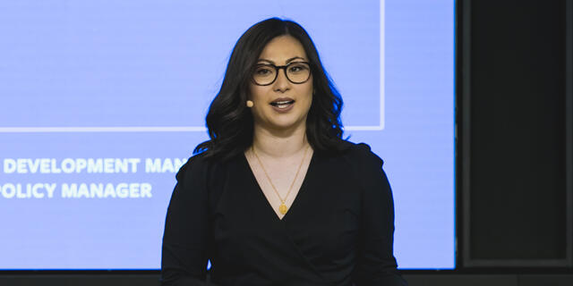 Jessica Zucker   ג'סיקה זאקר מנהלת מדיניות מוצר ב פייסבוק העולמית אירוע בת"א 27.1.20