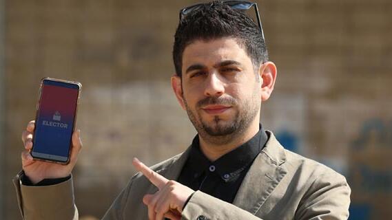 צור ימין מייסד מנכ"ל אלקטור תוכנה אפליקציות ל בחירות