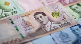 שטרות מטבע תאילנד באט באהט כסף