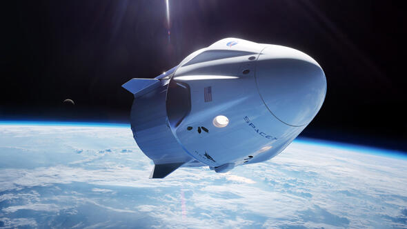 ספייס-X SpaceX  דרגון חלל ספייס אדוונצ'רס 