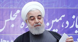 נשיא איראן חסן רוחאני 22.2.20