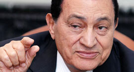 נשיא מצרים חוסני מובארק