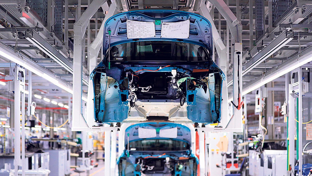 מפעל של רכב פולקסווגן ב גרמניה